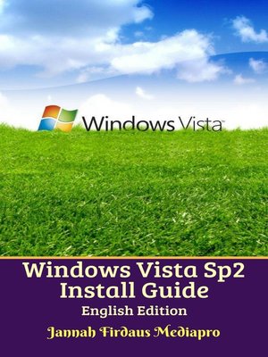 cover image of Windows Vista Sp2 Install Guide English Edition